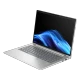 HP EliteBook 6 G1i 14 AI gümüş iş ofis laptop; açık ekran ve klavyeyle yan açıdan görünüm