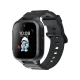Honor Choice Kids Watch Plus siyah akıllı çocuk saati, renkli ekranı ve ayarlanabilir silikon kordonuyla