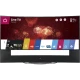 LG 105UC9V Ultra HD 5K LED televizyon; canlı renkler ve canlı TV arayüzü ekranda görünüyor