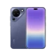 Mor renkli Huawei Pura 90 akıllı telefonun ön ekranı ve arka yüzeyi, çoklu kamera modülüyle birlikte