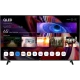 Sunny SN65QMN252 Ultra HD 4K televizyon, siyah çerçeveli 65 inç ekranında webOS ana menüsüyle gösteriliyor