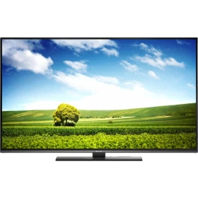 Arçelik A40L 9672 5B Ultra HD 4K LED televizyon, siyah çerçeveli ve doğa manzarası görüntülü