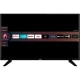 Vestel 43F9401 Full HD LED TV, siyah çerçeveli ekranında Netflix ve diğer uygulama menüsüyle