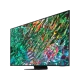 Samsung 65QN90B QLED 4K Ultra HD televizyon, canlı renklerle arka planlı ekran görünümü, genel renk