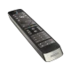 Philips 48PUS7600 Ultra HD 4K LED televizyon kumandası, genel siyah-gri renkli, kullanım tuşları net görünüyor