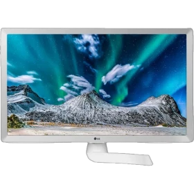 LG 24TL510U-WZ HD Ready LED televizyon; dağ manzaralı ekranda gösterim, genel renk vitrin görseli