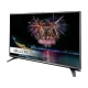 LG 43LH541V Full HD FHD LED televizyon, genel renkli düz ekran ve havai fişekli şehir manzarası görüntüsü