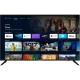 Sunny SN50LEDH6886 Ultra HD 4K TV, siyah çerçeveli ekranında akıllı TV uygulamaları menüsü gösteriliyor
