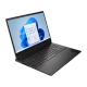 HP OMEN Gaming 16-wf1020nt 9J1Y9EA siyah oyuncu laptop; Windows 11 ekranlı, RGB klavyeli açık görünüm