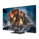 TCL 65C735 Ultra HD 4K LED televizyon; mavi-siyah ekranda aksiyon sahnesi, genel renk tasarım