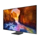 Samsung 75Q90R Ultra HD 4K QLED televizyon; genel renk, şık siyah tasarım ve canlı manzara ekranı